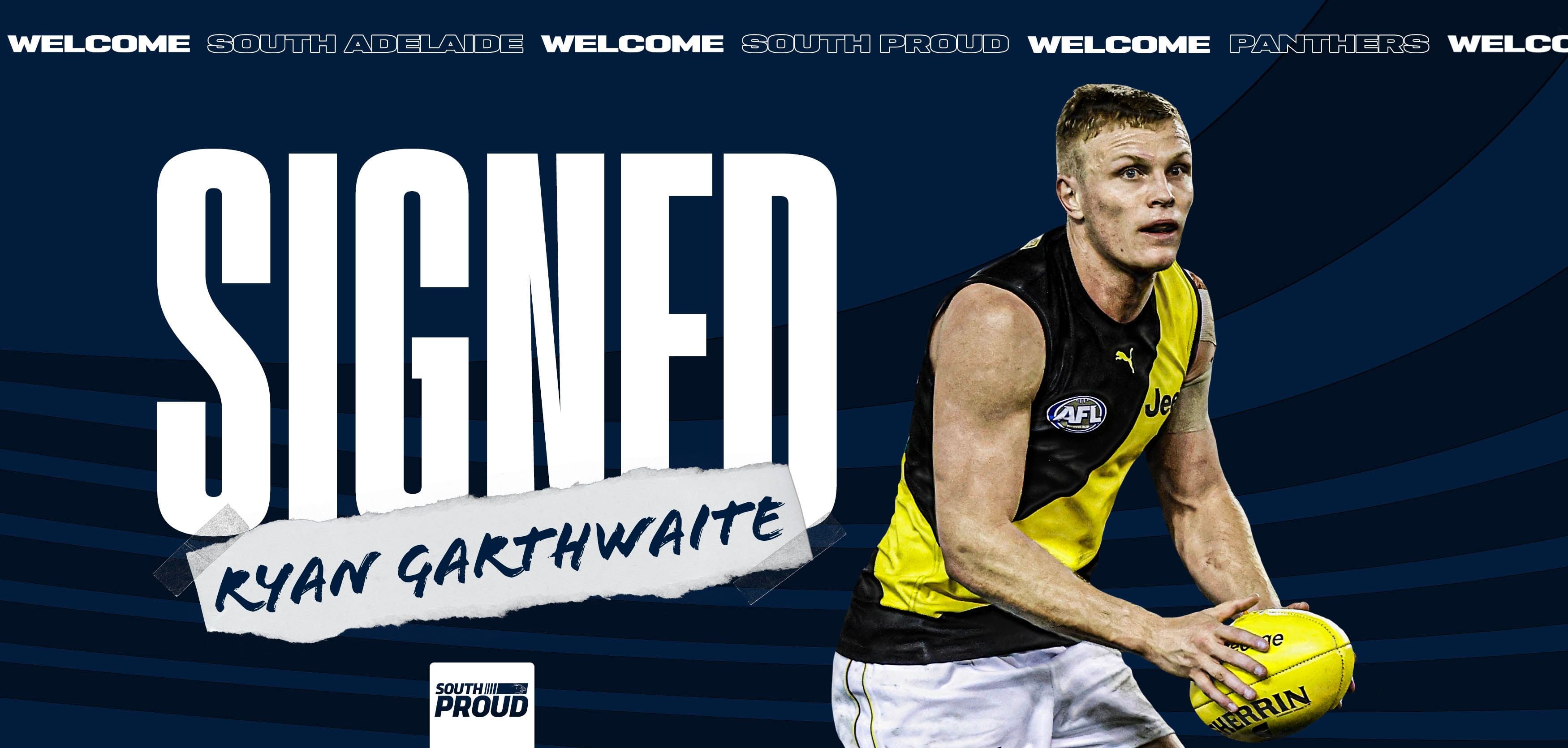 Panthers sign Ryan Garthwaite Panthers sign Ryan Garthwaite